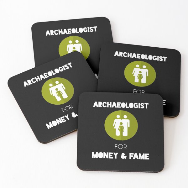 Item preview, Archaeologist for Money and Fame - funny archaeology gifts - archaeology student gifts designed and sold by Essakhi12.