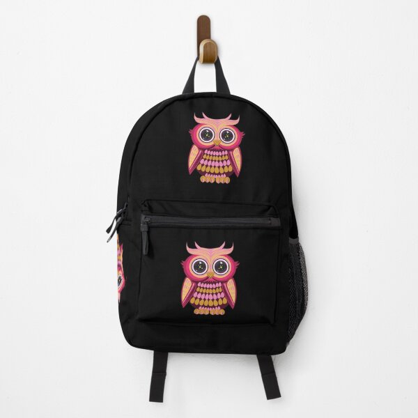 Item preview, Star Eye Owl - Pink Orange 2 designed and sold by Adamzworld.