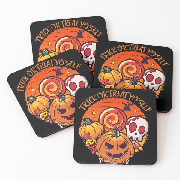 Item preview, Trick or Treat Yo Self, Treat Yourself Cute Halloween designed and sold by ForFunDesigns.