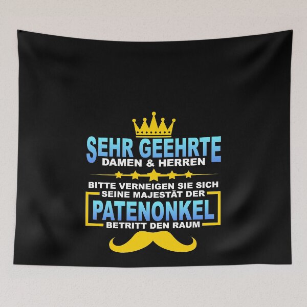 Item preview, godfather majesty godchild baptism funny saying designed and sold by redshirtz.