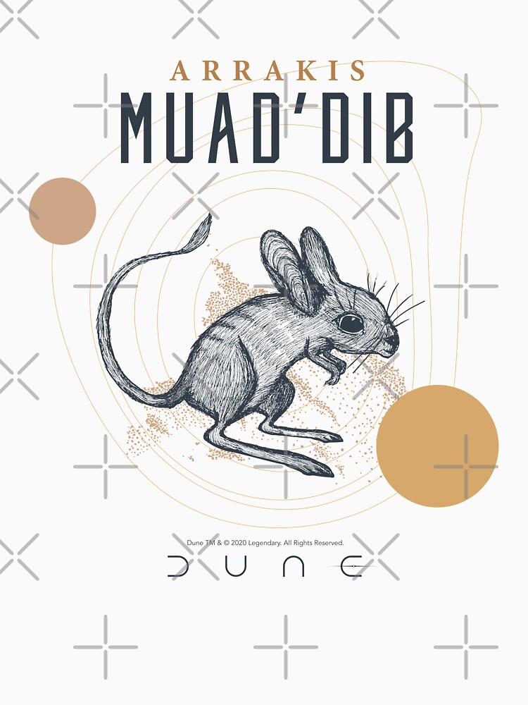 Thumbnail 7 of 7, Classic T-Shirt, Dune 2020 Muad'Dib designed and sold by SvartInk.