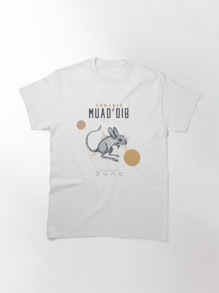 Thumbnail 3 of 7, Classic T-Shirt, Dune 2020 Muad'Dib designed and sold by SvartInk.