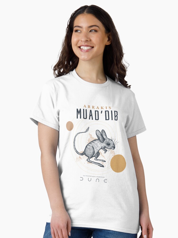 Thumbnail 1 of 7, Classic T-Shirt, Dune 2020 Muad'Dib designed and sold by SvartInk.