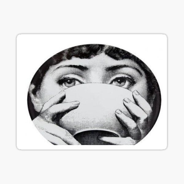 Fornasetti designs Sticker