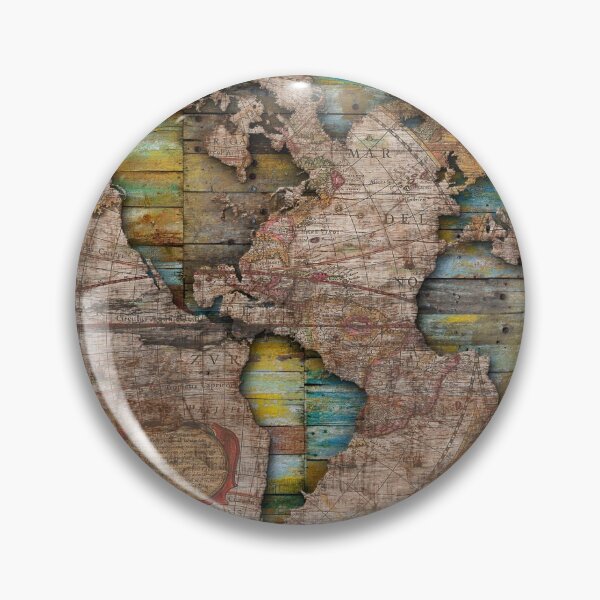 Item preview, Shabby Chic Old Map In The Clouds designed and sold by Diego Tirigall.