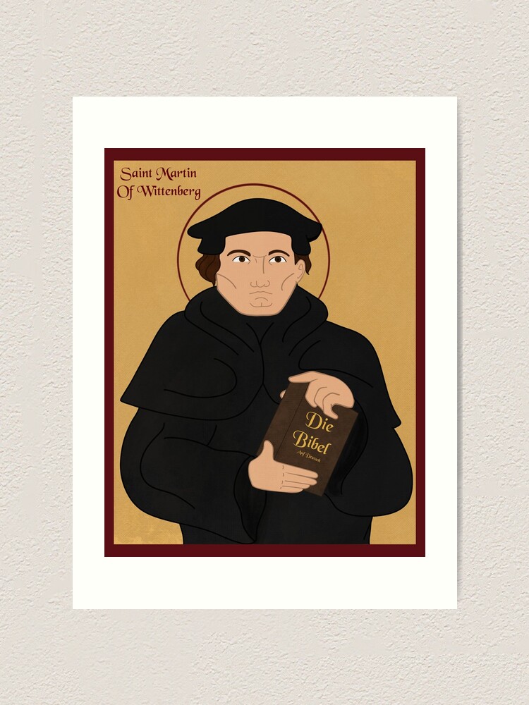 &ldquo;Martin Luther Icon&rdquo; Art Print by ConcordForge | Redbubble