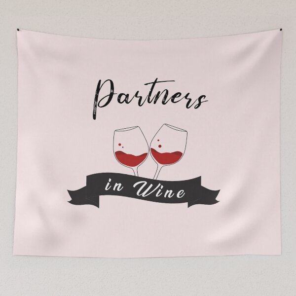Item preview, Partners in Wine Design designed and sold by EaolaDesign.