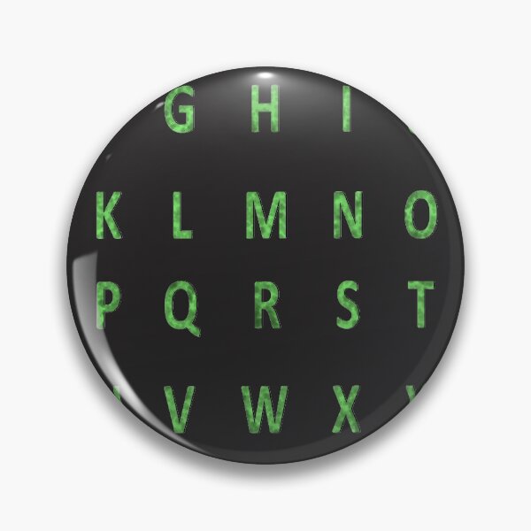 Item preview, complete alphabet - green designed and sold by ZiphGames.