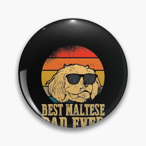 Item preview, Best Maltese Dad ever Maltese dog owner Dad designed and sold by redshirtz.