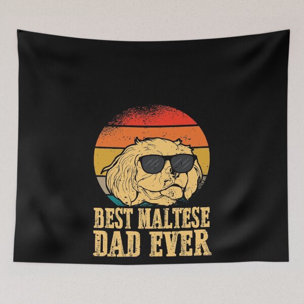 Item preview, Best Maltese Dad ever Maltese dog owner Dad designed and sold by redshirtz.
