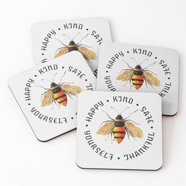 Item preview, Bee | Happy | Safe designed and sold by Roy & Tiffany.