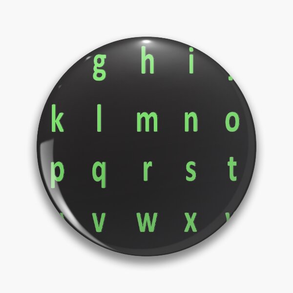 Item preview, complete alphabet - green designed and sold by ZiphGames.