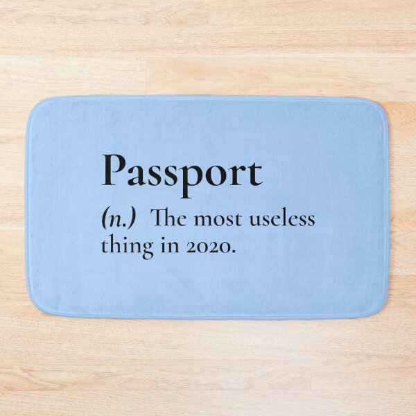 Item preview, Passport The Most Useless Thing In 2020 Meaning designed and sold by Sour Soul.