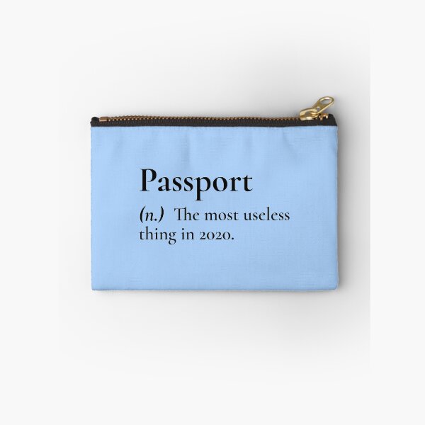 Item preview, Passport The Most Useless Thing In 2020 Meaning designed and sold by Sour Soul.