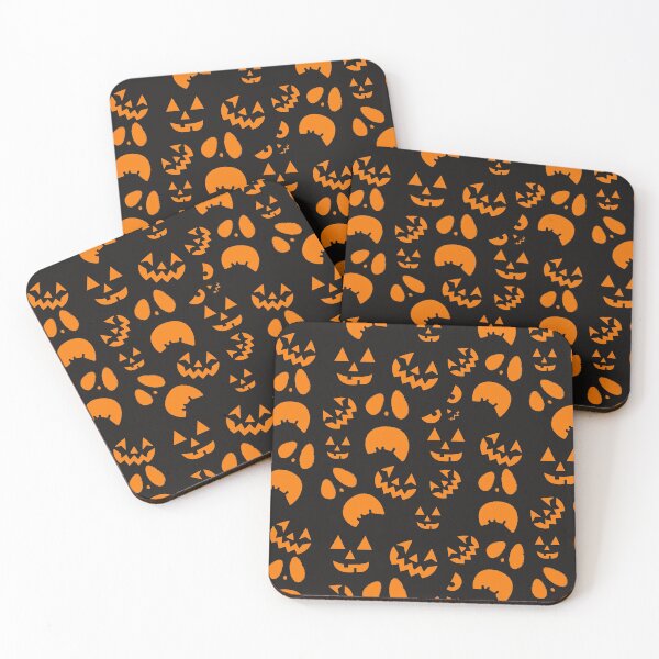 Item preview, halloween pumpkin face pattern jack o lantern designed and sold by GoodyLeo.