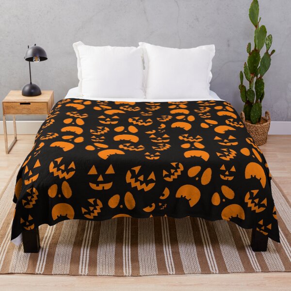 Item preview, halloween pumpkin face pattern jack o lantern designed and sold by GoodyLeo.
