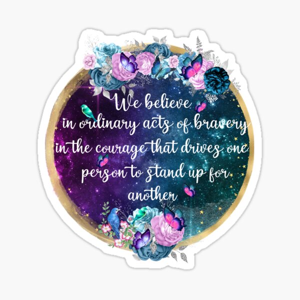 Sticker Dauntless Divergent Redbubble