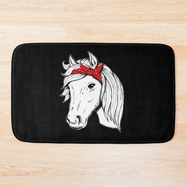 Item preview, Horse bandana girl rider gift designed and sold by Fran Fryberg.