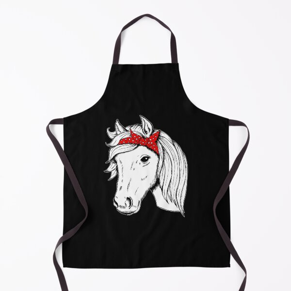 Item preview, Horse bandana girl rider gift designed and sold by Fran Fryberg.