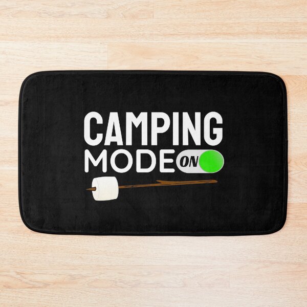 Item preview, Camping Mode ON Marshmallow designed and sold by jacks-tees.