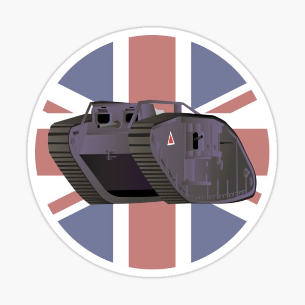 Vista previa del artículo con la obra «Tanque británico de la Primera Guerra Mundial Mark IV», diseñado y vendido por NorseTech.