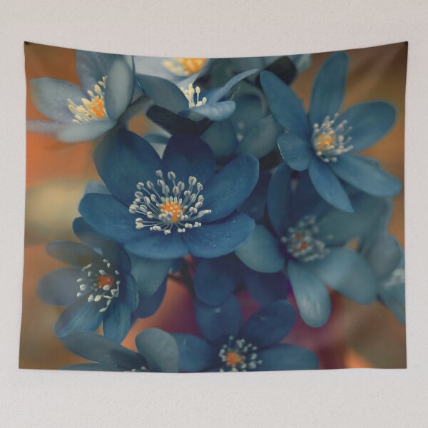 Item preview, Blue Blossoms designed and sold by STARLOQK.