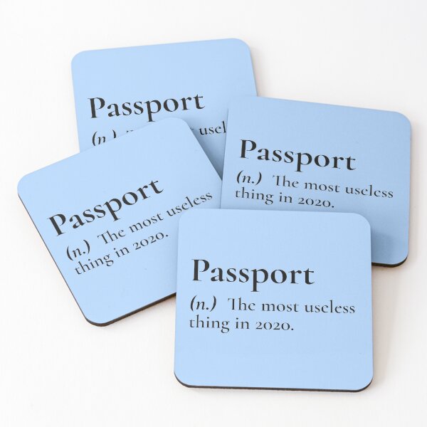 Item preview, Passport The Most Useless Thing In 2020 Meaning designed and sold by Sour Soul.