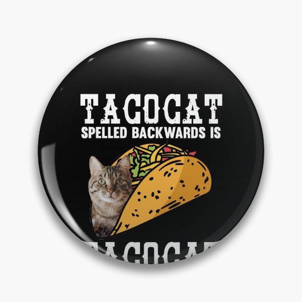 Item preview, Tacocat Spelled Backwards Funny cat designed and sold by redshirtz.