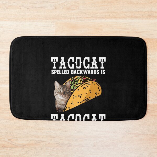 Item preview, Tacocat Spelled Backwards Funny cat designed and sold by redshirtz.
