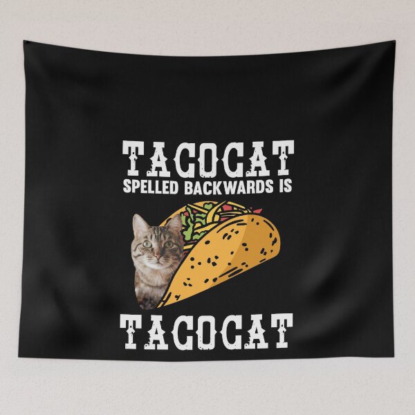 Item preview, Tacocat Spelled Backwards Funny cat designed and sold by redshirtz.