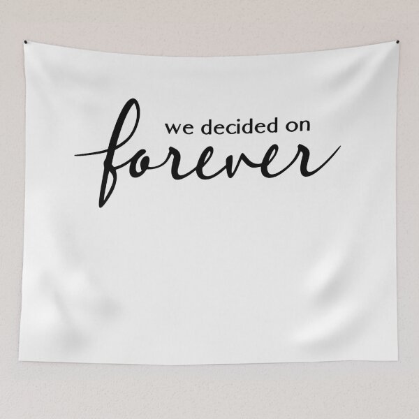 Item preview, We Decided on Forever Blessed designed and sold by sprucelife.