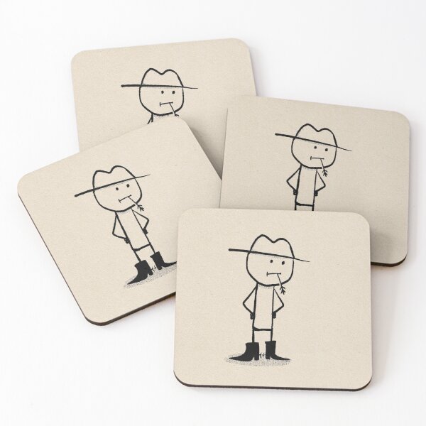 Item preview, cowboy designed and sold by Hijacked.