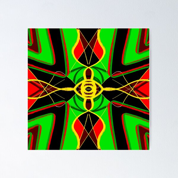 Artikelvorschau, STRIKING AFRICAN FLAG INSPIRIERTES SYMMETRISCHES DESIGN! entworfen und verkauft von TYNEY92.
