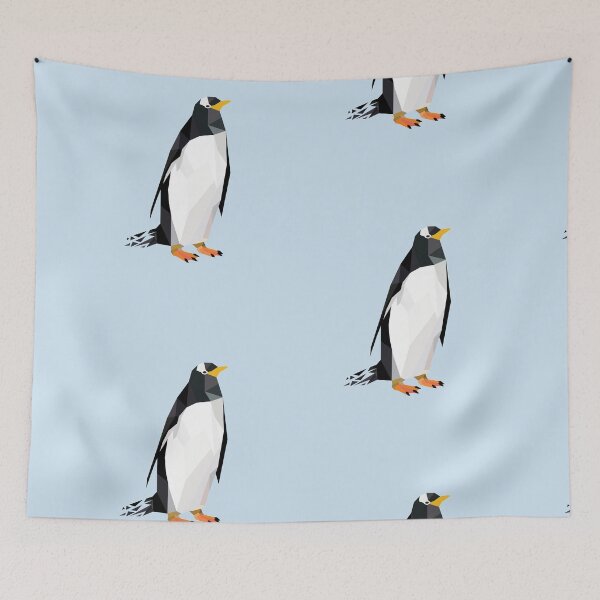 Item preview, Penguin LowPoly Art designed and sold by 5thSeason.