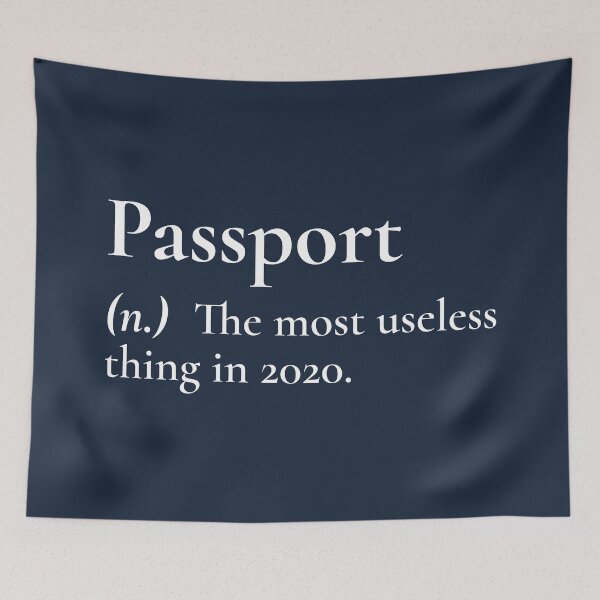 Item preview, Passport The Most Useless Thing In 2020 Definition designed and sold by Sour Soul.