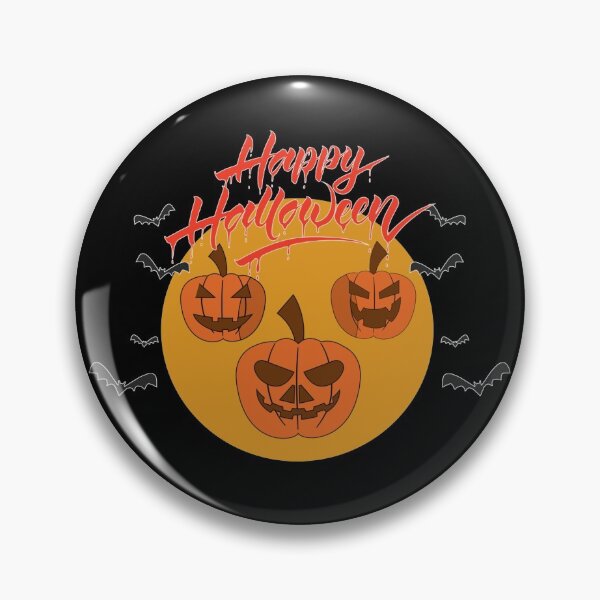 Item preview, Halloween Pumpkins and Bats on a Big Yellow Moon designed and sold by Qudkin.