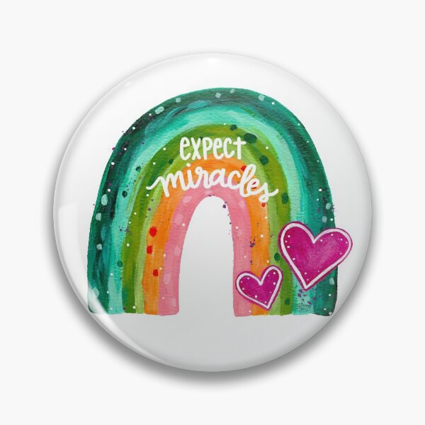 Item preview, Expect Miracles Rainbow designed and sold by bethanyjoyart.