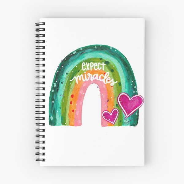 Item preview, Expect Miracles Rainbow designed and sold by bethanyjoyart.