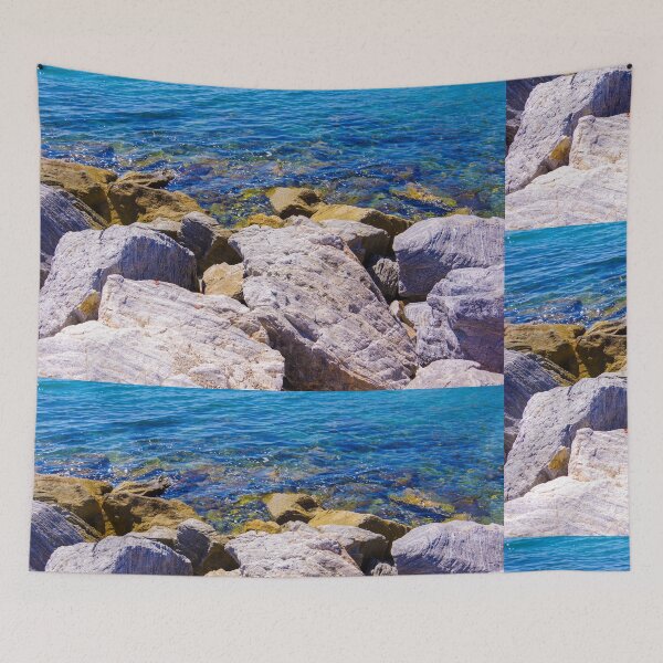 Item preview, Marbella Rocky Beach, Crystal Clear Sea! designed and sold by AABUZ.