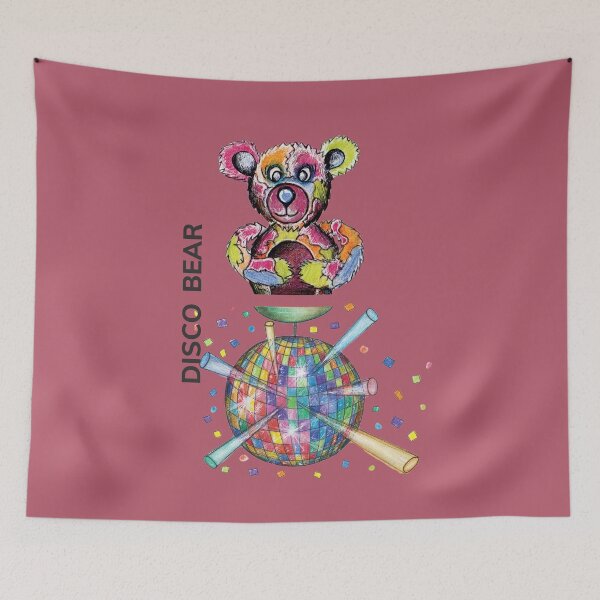Item preview, DISCO BEAR by FrankenDuo blush designed and sold by FrankenDuo.
