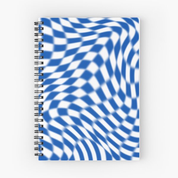 Item preview,  Trippy Blue Checkered Pattern designed and sold by STAR10008.