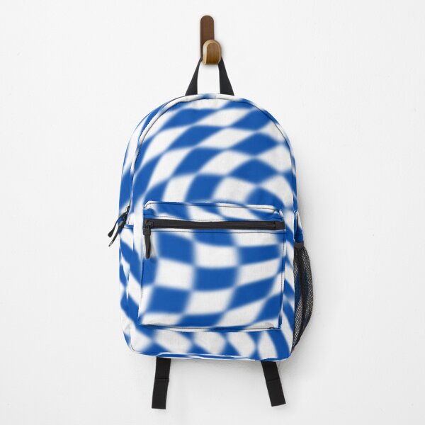 Item preview,  Trippy Blue Checkered Pattern designed and sold by STAR10008.