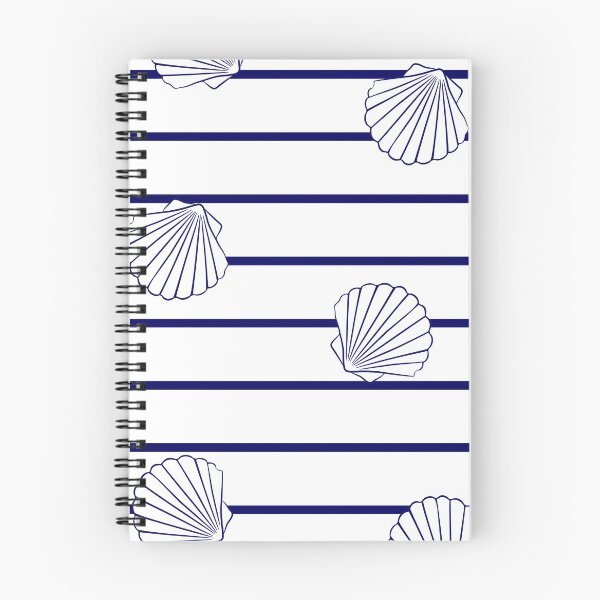 Item preview, Fun Happy Cute Nautical Cruise Sailor Clam Pattern designed and sold by Curious-Lens.