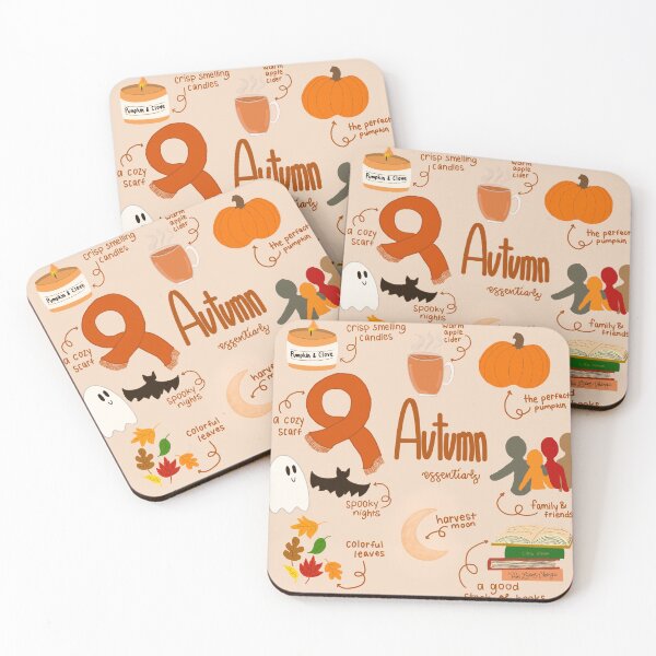 Item preview, Autumn Essentials designed and sold by Kitty & Birdie Designs.