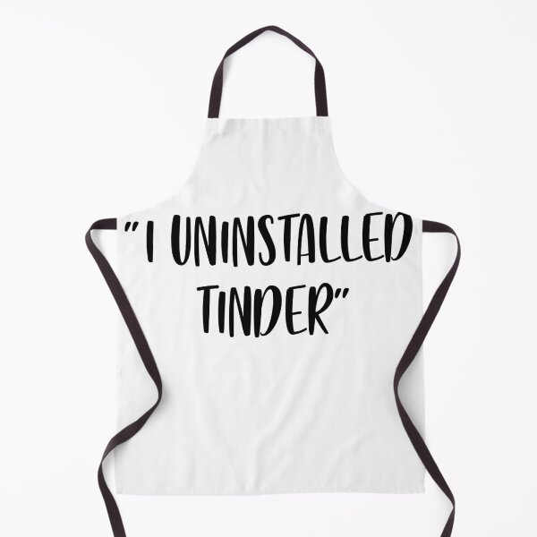 Item preview, I Uninstalled Tinder - White Lie Party designed and sold by johnta17.