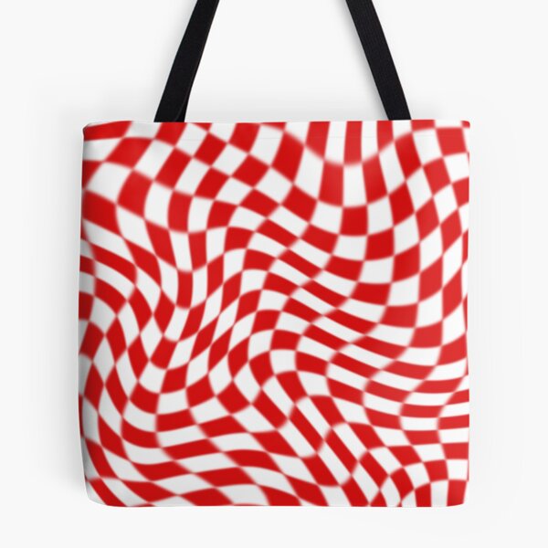 Item preview, Trippy Red Checkered Pattern designed and sold by STAR10008.