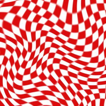 Artwork thumbnail, Trippy Red Checkered Pattern by STAR10008