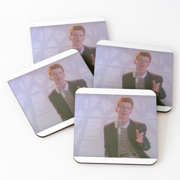 Item preview, Never Gonna Give You Up | meme Rick Astley designed and sold by Ludique.