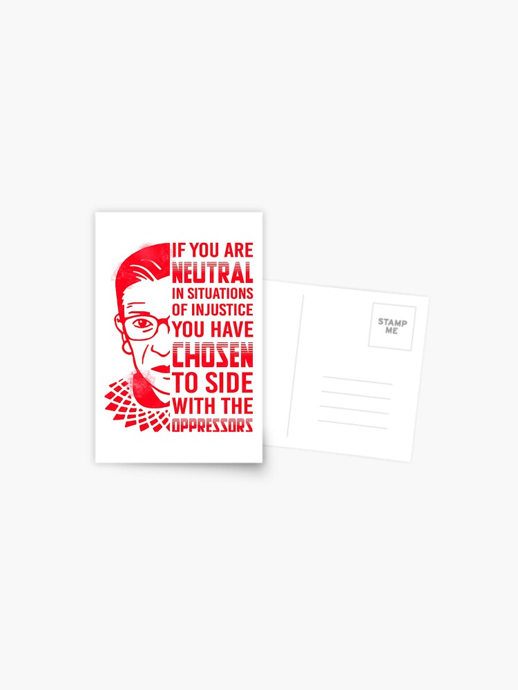 Ruth Bader Ginsburg What Would Do Notorious Rbg Feminism Protest Girl Women Power I Dissent Quote Supreme Court Shirt Design Svg File Cricut Postcard By Esboha Redbubble redbubble