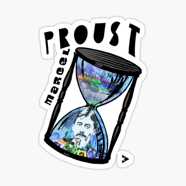 Marcel Proust - Remembrance of Things Past Sticker